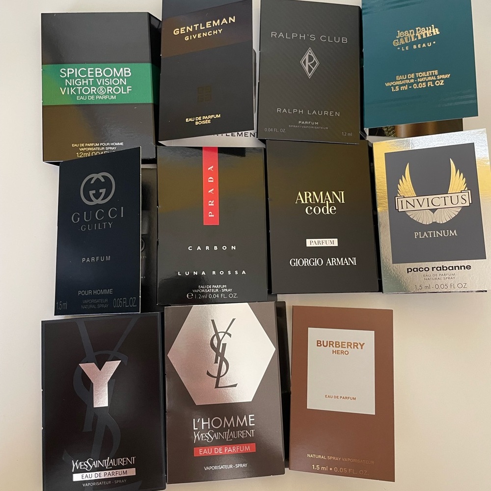 mens cologne assortment